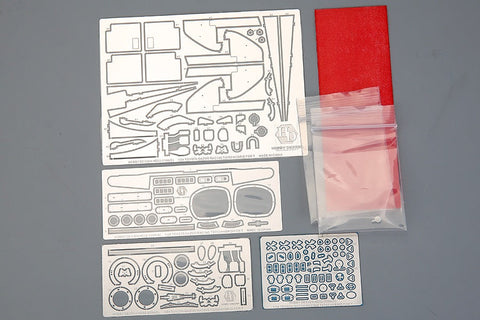 ホビーデザイン HD02-0394 1/24 トヨタ Gazoo レーシング TS050 ハイブリッド ディティールアップセット (タミヤ24349用) （エッチングパーツ+レジン+メタルパーツ）