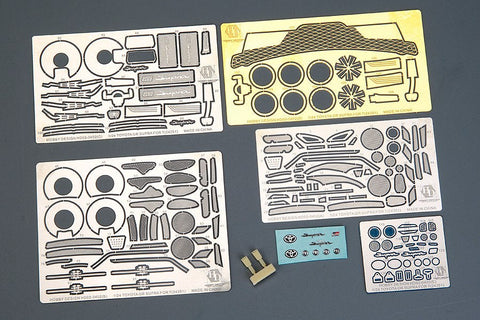 ホビーデザイン HD02-0402 1/24 トヨタ GR スープラ ディティールアップセット(タミヤ24351用) （エッチングパーツ+メタルパーツ+レジン+メタルロゴ）