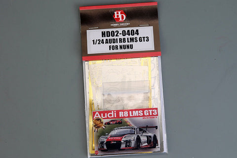 ホビーデザイン HD02-0404 1/24 アウディ R8 LMS GT3(NuNu用)（エッチングパーツ+メタルパーツ+レジン）