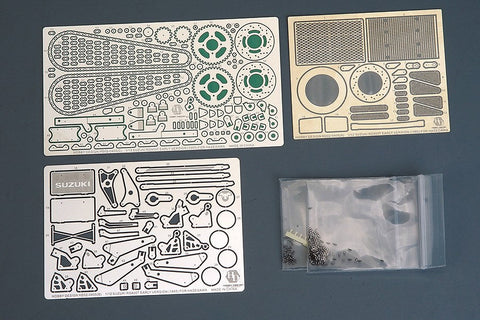 ホビーデザイン HD02-0405 1/12 スズキ RG400ガンマ 前期型(1985) ディティールアップセット(ハセガワ21509用) （エッチングパーツ+メタルパーツ+レジン）