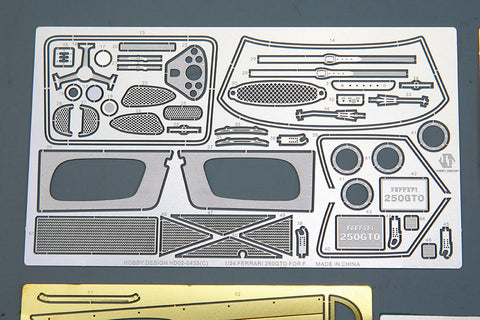 ホビーデザイン HD02-0435 1/24 フェラーリ 250 GTO ディティールアップセット(フジミ用 123370)