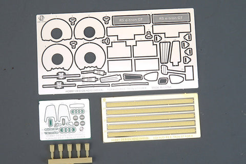 ホビーデザイン HD02-0453 1/24 アウディ RS E-Tron GT (レベル 07698用)(エッチング+レジン)