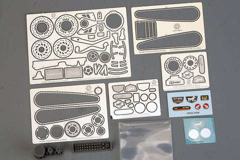 ホビーデザイン HD02-0469 1/12 ホンダ ダックス ディテールアップセット タミヤ (14142)  （PE+メタルパーツ+レジン+メタルロゴ）