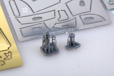 ホビーデザイン HD02-0481 1/24 BMW M4 GT3 ディテールアップセット For NUNU NO.26（エッチング+メタルパーツ+レジン）