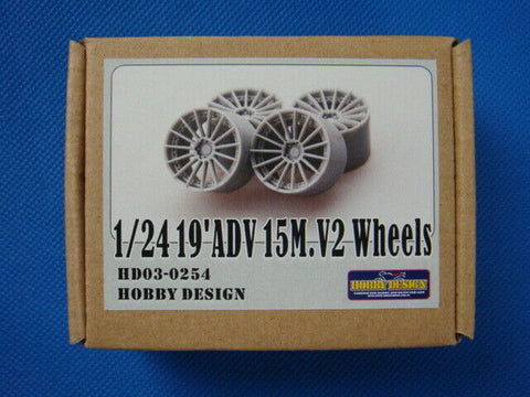 ホビーデザイン HD03-0253 1/24 19インチ アドバン 10M.V2 ホイール