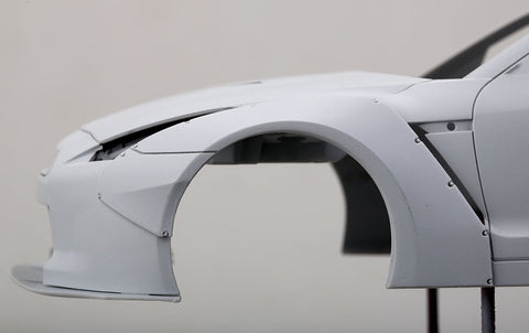 ホビーデザイン HD03-0307 1/24 LB パフォーマンス 日産 R35 ディティールアップセット (レジン+エッチングパーツ+デカール)