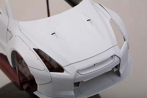 ホビーデザイン HD03-0307 1/24 LB パフォーマンス 日産 R35 ディティールアップセット (レジン+エッチングパーツ+デカール)