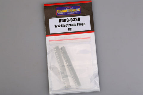 ホビーデザイン HD03-0338 1/12 エレクトリックプラグセット (B)