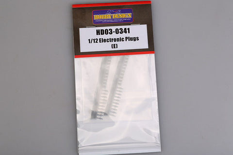 ホビーデザイン HD03-0341 1/12 エレクトリックプラグセット (E)