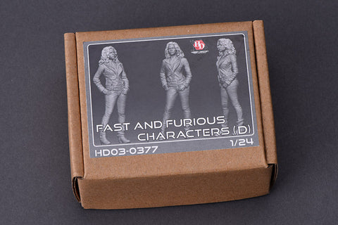 ホビーデザイン HD03-0377 1/24 1/24 Ms. LETTY (レティ・オルティス) フィギュア (D) by ワイルドスピード スカイ ミッション