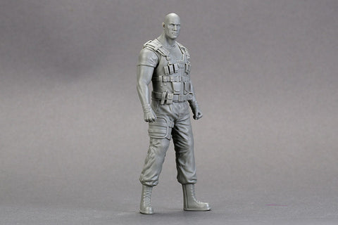 ホビーデザイン HD03-0405 1/24 MR.ROCK JOHNSON (ルーク・ホブス) by ワイルドスピード スカイ ミッション