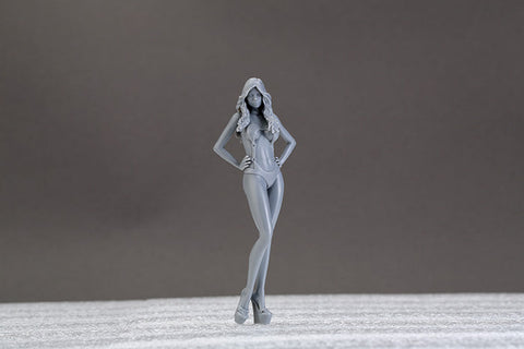 ホビーデザイン HD03-0423 1/24 ショーガール (レジン+エッチングパーツ)