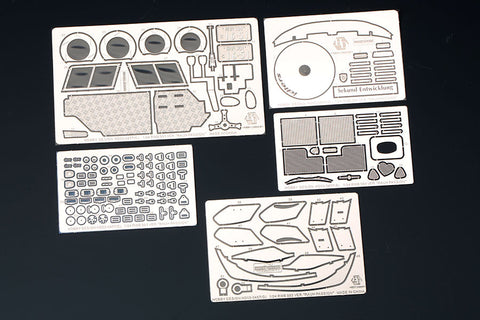 ホビーデザイン HD03-0457 1/24 RWB ポルシェ 993 ワイドボディキット For Ver."Rauh Passion" (レジン+エッチングパーツ+デカール+メタルパーツ)