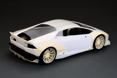 ホビーデザイン HD03-0485 1/24 LB-Works ランボルギーニ ウラカン (アオシマ用) (レジン+エッチングパーツ+デカール)