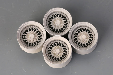 ホビーデザイン HD03-0496 1/24 18インチ BBS RS ホイール For Jdm シリーズ