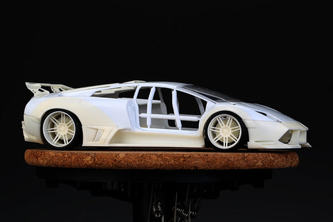 ホビーデザイン HD03-0500 1/24 LBワークス ランボルギーニ ムルシェラゴ LP670 トランスキット(アオシマ用) (レジン+エッチングパーツ+デカール+メタルロゴ)