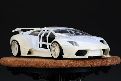 ホビーデザイン HD03-0500 1/24 LBワークス ランボルギーニ ムルシェラゴ LP670 トランスキット(アオシマ用) (レジン+エッチングパーツ+デカール+メタルロゴ)