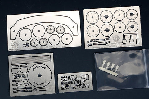 ホビーデザイン HD03-0506 1/24 RB Pandem ホンダ EG6 ワイドボディキット(ハセガワ用) ホンダ EG-6 シビック (レジン+エッチングパーツ+デカール)