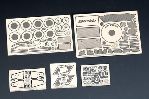 ホビーデザイン HD03-0508 1/24 ロケットバニー FT86 V3 ワイドボディキット(タミヤ用) FT86 24323&24324&24336
(レジン+エッチングパーツ+デカール+メタルパーツ)