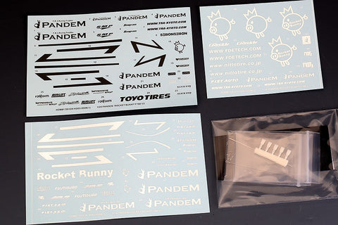 ホビーデザイン HD03-0508 1/24 ロケットバニー FT86 V3 ワイドボディキット(タミヤ用) FT86 24323&24324&24336
(レジン+エッチングパーツ+デカール+メタルパーツ)