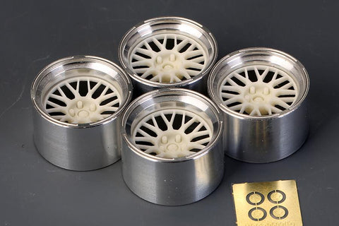 ホビーデザイン HD03-0511 1/24 18インチ RB Custom ホイール For Jdm シリーズ (レジン+メタルホイール+エッチングパーツ)