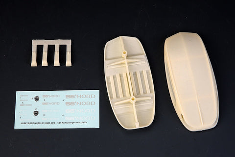 ホビーデザイン HD03-0513 1/24 ルーフトップカーゴボックス A (レジン+デカール)