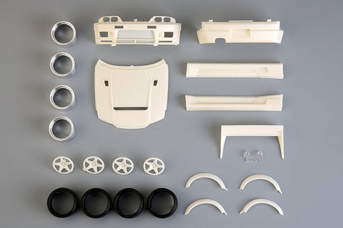 ホビーデザイン HD03-0515 1/24 日産 R33 400R ディティールアップセット (タミヤ24145用) (レジン+エッチングパーツ+デカール+メタルパーツ)