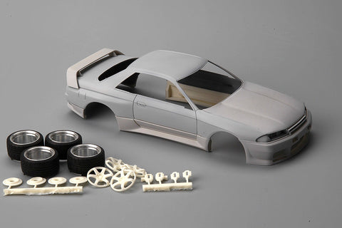 ホビーデザイン HD03-0520 1/24 日産 R32 トラスト グレッディ & グレーサー エアロ ディティールアップセット (タミヤ用) R32(24090)(レジン+エッチングパーツ+デカール)