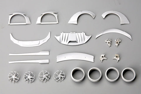 ホビーデザイン HD03-0527 1/24 LB-Works ホンダ NSX ワイドボディキット(タミヤ用) NSX 24334 (レジン+メタルホイール+エッチングパーツ+デカール+メタルパーツ)