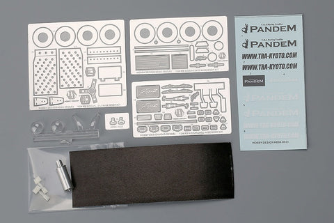ホビーデザイン HD03-0533 1/24 RB 日産 240Z ワイドボディキット(ハセガワHC-17用) (レジン+メタルホイール+エッチングパーツ+デカール)