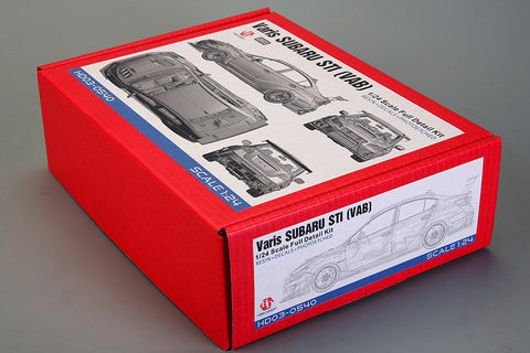 ホビーデザイン HD03-0540 1/24 Varis スバル STI (VAB) フルディティールキット (レジン+エッチングパーツ+デカール+メタルホイール+メタルパーツ)