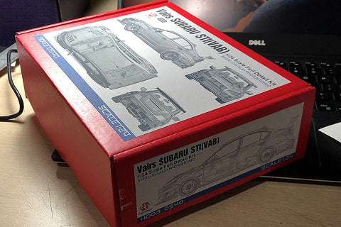 ホビーデザイン HD03-0540 1/24 Varis スバル STI (VAB) フルディティールキット (レジン+エッチングパーツ+デカール+メタルホイール+メタルパーツ)