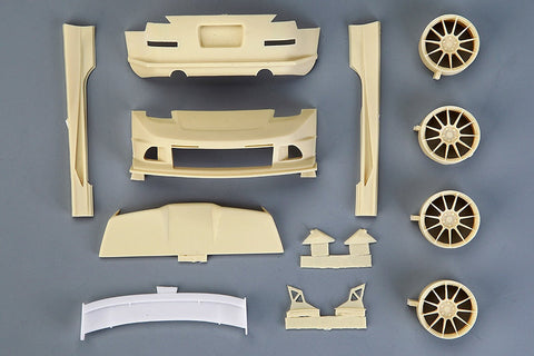 ホビーデザイン HD03-0552 1/24 Voltex 日産 350Z (Z33) ディティールアップ キット (タミヤ 24254用)(レジン+エッチングパーツ)