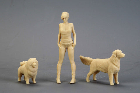 ホビーデザイン HD03-0569 1/24 プリティレディ フィギュア コンフィデントスマイル