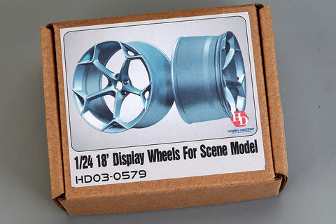 ホビーデザイン HD03-0579 1/24 18インチディスプレイホイール 情景モデル用
