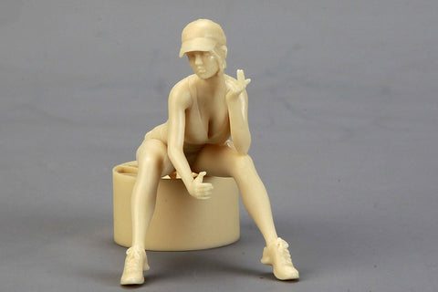 ホビーデザイン HD03-0582 1/24 プリティレディ (E) (レジン+エッチングパーツ)