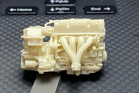 ホビーデザイン HD03-0586 1/24 ホンダ K20a エンジン ディティールセット (レジン+エッチングパーツ+デカール+メタルロゴ+メタルパーツ)