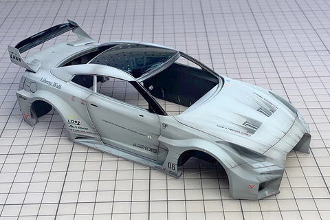 ★限定40％OFF★ホビーデザイン HD03-0590 1/24 LB-Silhouette Works GT 35GT-RR (Combat Style) トランスキット (レジン+エッチングパーツ+デカール+メタルホイール+メタルパーツ+メタルロゴ)