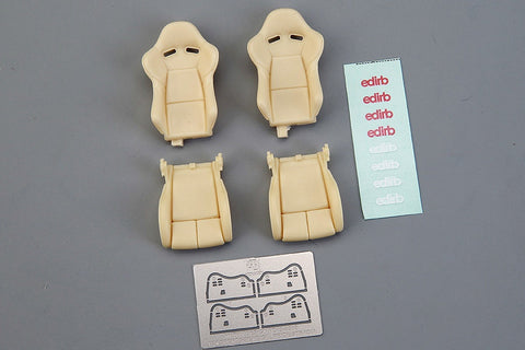 ホビーデザイン HD03-0592 1/24 スポーツシート (H) ブリッド Stradia (レジン+デカール+エッチングパーツ)