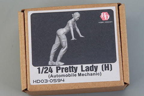 ホビーデザイン HD03-0594 1/24 プリティレディ (H)(Automobile Mechanic)