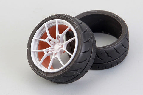 ホビーデザイン HD03-0595 1/24 18インチ トーヨー R888R (245/40 R18) タイヤ