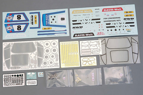 ★限定40％OFF★ホビーデザイン HD03-0607 1/24 RWB ポルシェ 964 (Ver.B) フルディティールキット (レジン+エッチングパーツ+デカール+メタルホイール+メタルパーツ+メタルロゴ)