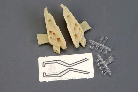 ホビーデザイン HD03-0629 1/24 日産 GTR R35 ヘッドランプ(後期型) キット (タミヤ用) 24300 (レジン+エッチングパーツ)