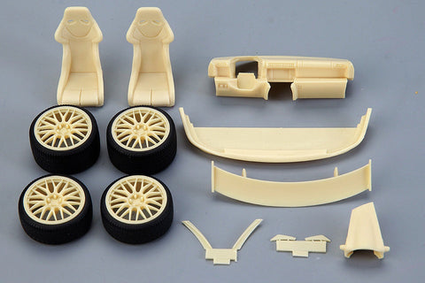 ホビーデザイン HD03-0631 1/24 レクサス LFA ニュルブルクリンクパッケージ (タミヤ24319用)(レジン+デカール+エッチングパーツ)