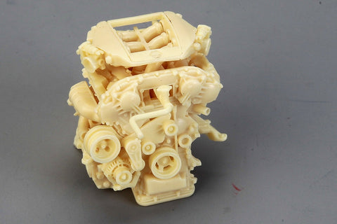 ホビーデザイン HD03-0638 1/24 日産 R35エンジン (VR38DETT) ディティールセット