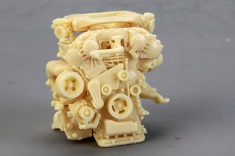 ホビーデザイン HD03-0638 1/24 日産 R35エンジン (VR38DETT) ディティールセット