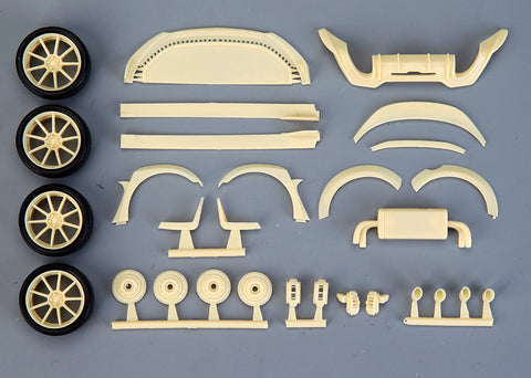 ホビーデザイン HD03-0668 1/24 TOM'S トヨタ GR86 ディテールアップパーツ(タミヤ 24361用)(エッチング+レジン)