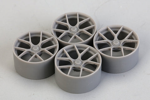 ホビーデザイン HD03-0674  1/24 18' BBS F1-R センターロックホイール（3Dプリント）(レジン+デカール )