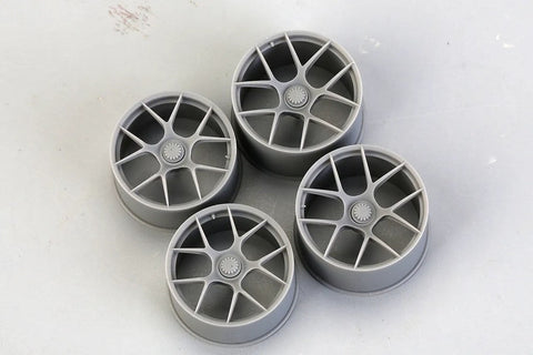 ホビーデザイン HD03-0681 1/24 ポルシェ 911 GT3 RS ホイールセット (1)