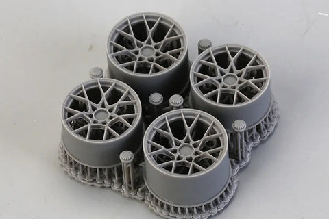 ホビーデザイン HD03-0682 1/24 ポルシェ 911 GT3 RS ホイールセット (2)